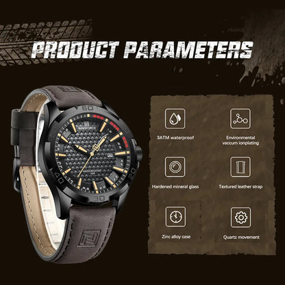 Men's Casual Sport Military Watch