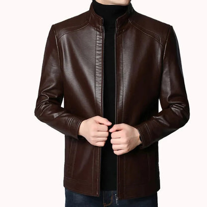 Men Leather Suit Jacket