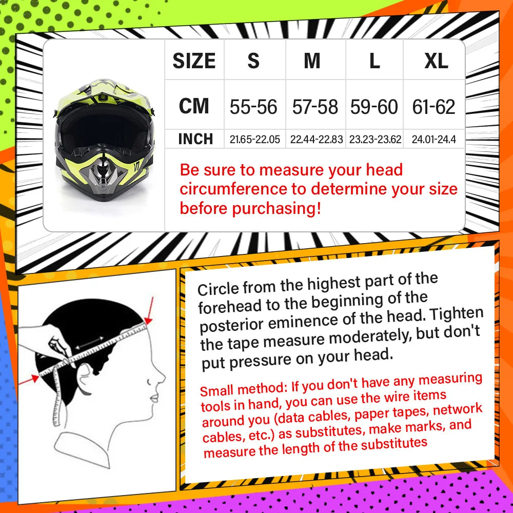 Personalized Matte Green Full Face Motorcycle Helmet