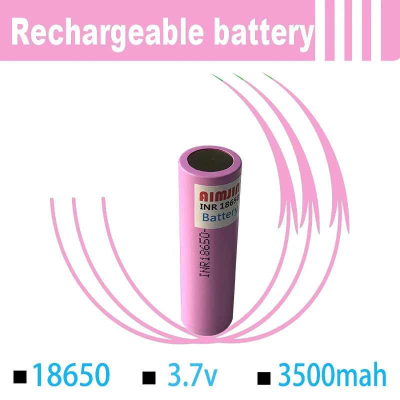 35E  3.7V 3500AH Rechargeable 18650 Battery