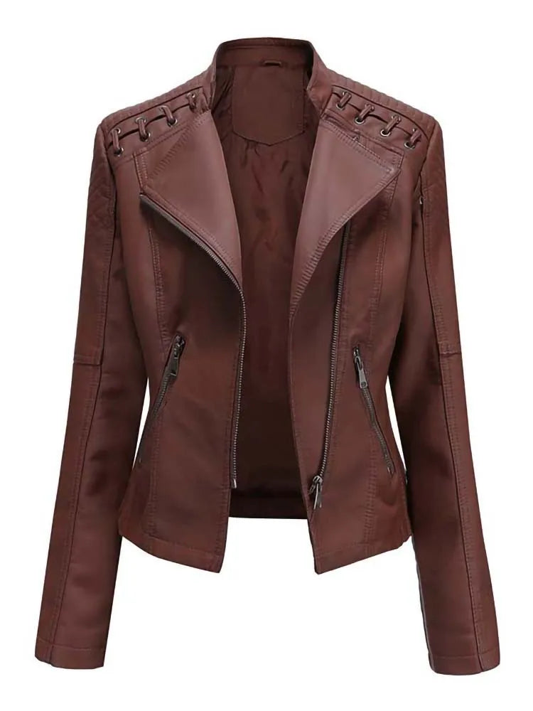 Women's Pu Faux Leather Jackets