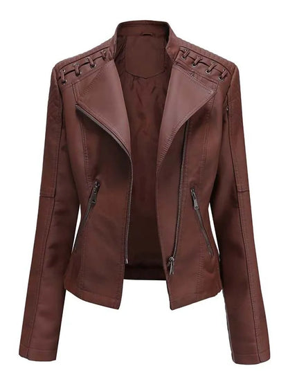 Women's Pu Faux Leather Jackets