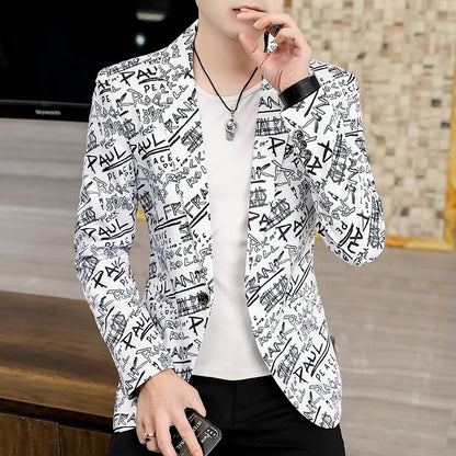 Men's Party Coat Casual Slim Jacket