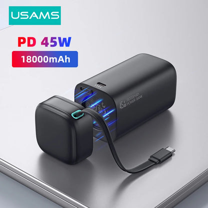 18000mAh  Fast Charge Magnetic Power Bank