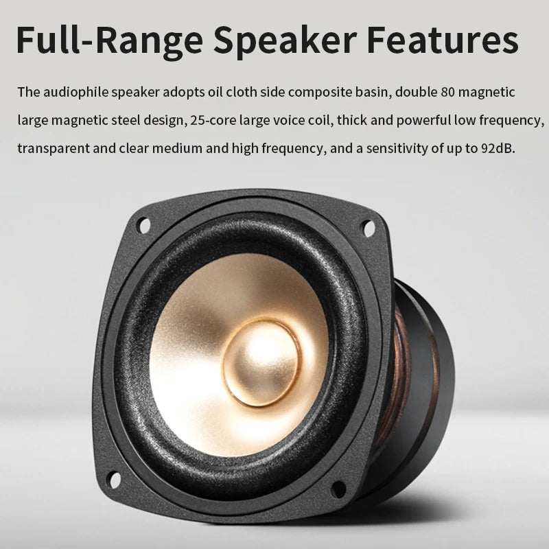 4 Inch Fever Bookshelf Speaker