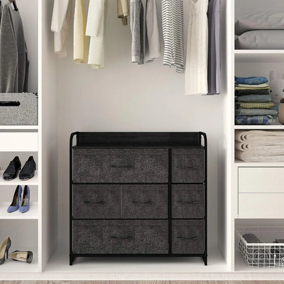 7-Drawer Fabric Dresser