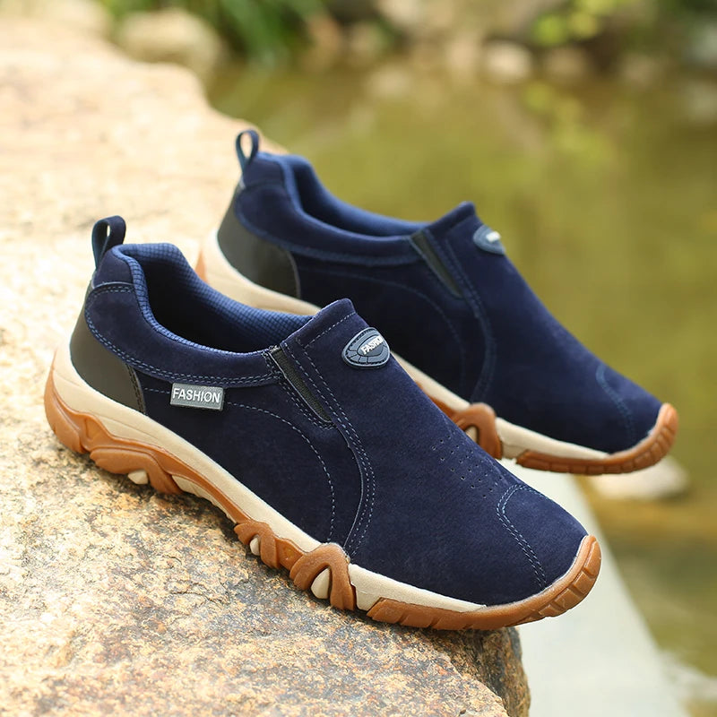 Men's Casual Leather Breathable Shoes