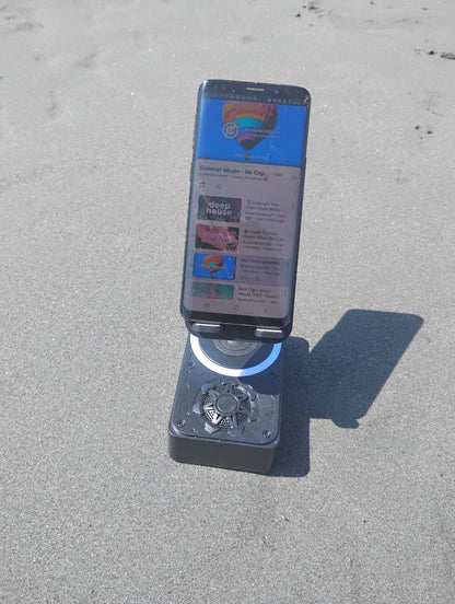 Bluetooth Speaker Cell Phone Holder Stand