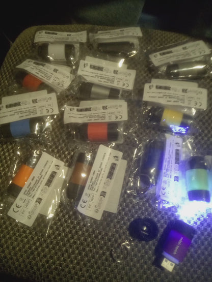 USB Rechargeable Mini Keychain Lamp